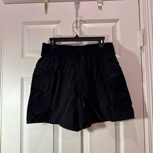 lululemon athletica Black Women's Cargo Shorts